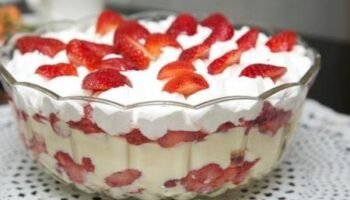 Sobremesa de Morango Fácil: Receita Refrescante e Irresistível