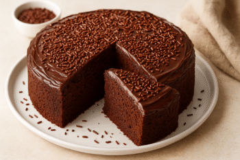 Bolo de Chocolate Fácil para Iniciantes e Famílias