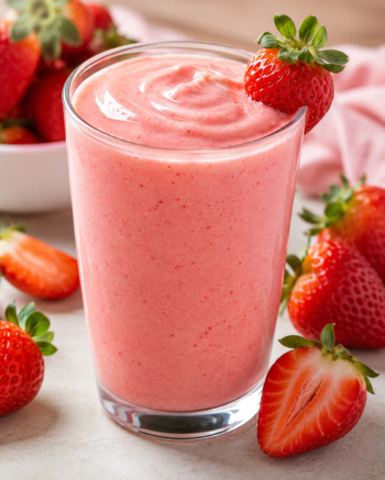 Como Fazer Suco de Morango Cremoso e Perfeito em Casa
