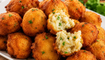 Como Fazer Bolinho de Bacalhau Tradicional Português Seco e Crocante