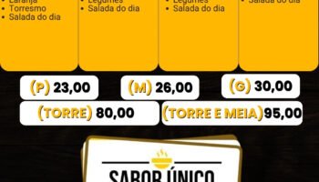 Cardápio de Quarta-Feira da Sabor Único: Sabor Caseiro que Conquista Todos os Paladares