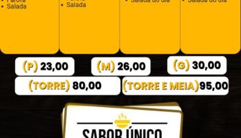 Cardápio de Sexta-Feira da Sabor Único Marmitaria: Sabor, Qualidade e Variedade em Cada Refeição